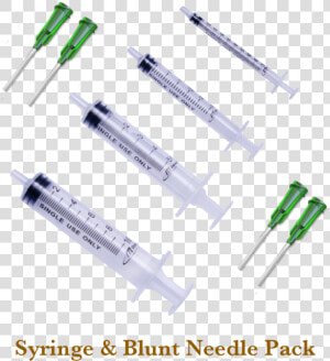 Syringe And Blunt Needle Pack   Syringe 10ml Luer Slip  HD Png Download