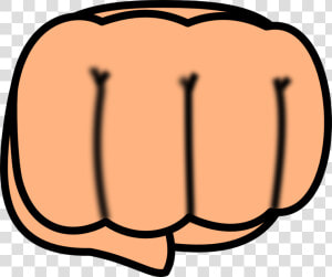 Chibi Fist   Fist Clip Art  HD Png Download