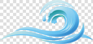 Wave Material Picture Png Download   Ola De Agua Vector  Transparent Png