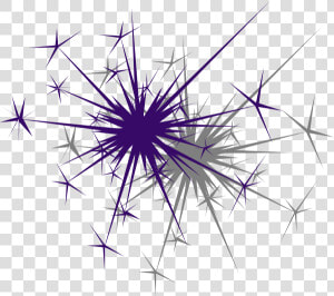 Purple Firework Clip Art At Clker   Sparkle Clip Art  HD Png Download