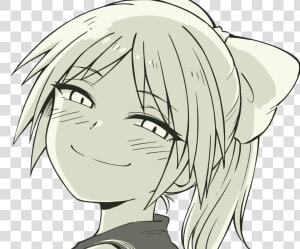 A Anime Manga Thread View Samegoogleiqdbsaucenao Png   Smug Anime Girl Face  Transparent Png