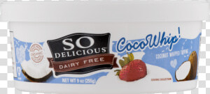 So Delicious Dairy Free Coco Whip Coconut Whipped Topping   HD Png Download