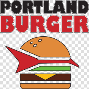 Building Clipart Burger   Portland Burger Logo  HD Png Download