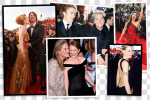 2000 Oscars Red Carpet Flashback   Collage  HD Png Download