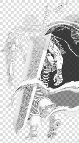 Berserk Drawing Dragon Slayer   1080p Berserk Guts  HD Png Download