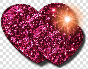 Clip Arts Related To   Heart Glitter Png  Transparent Png