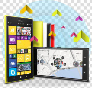 Transparent Nokia Phone Png   Microsoft Lumia 1520  Png Download