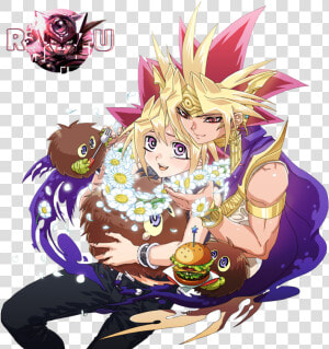 Transparent Yami Yugi Png   Yu Gi Oh Yugi X Atem  Png Download