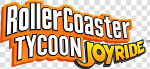 Rctjr Logo Orange   Rollercoaster Tycoon Logo  HD Png Download