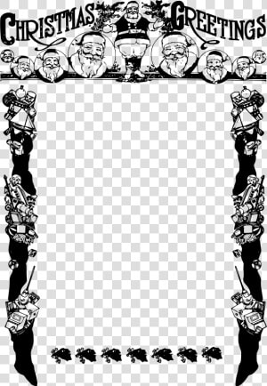 Xmas Greetings Frame Clip Arts   Trippy Frame Png  Transparent Png