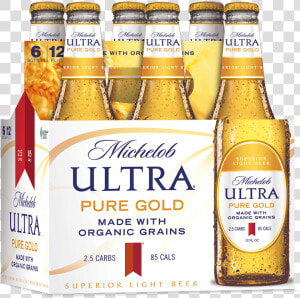 Michelob Ultra Pure Gold  HD Png Download