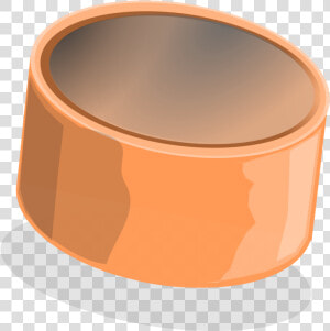 Orange cylinder cup  HD Png Download