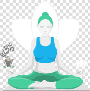 Meditation Clipart Serene   Yoga  HD Png Download