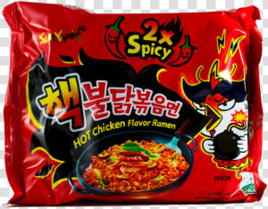 Png Stock Samyang Hot Chicken Ramen X Tidbit Snacks   2x Spicy Ramen Noodles  Transparent Png