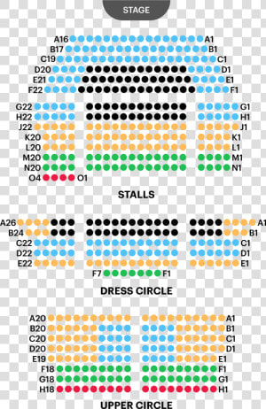 Martin S Theatre Seating Plan   Circle  HD Png Download