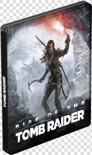 New Steel Box For Rise Of The Tomb Raider   Steelbook Tomb Raider Ps4  HD Png Download