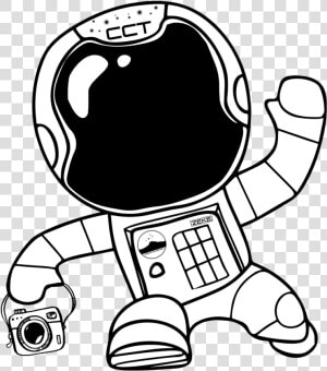 Standing Cct Spaceman   Cartoon Space Man Suit  HD Png Download