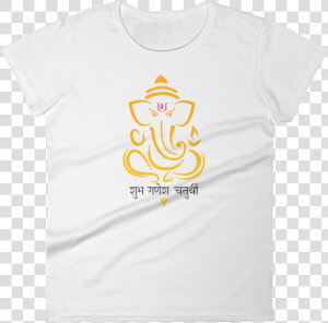 Happy Ganesh Chaturthi Yoga Class   Ganesh Chaturthi Special T Shirt  HD Png Download