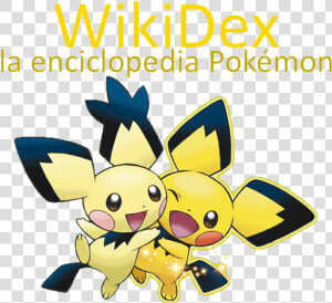 Logo Wikidex   Pokemon Pichu  HD Png Download