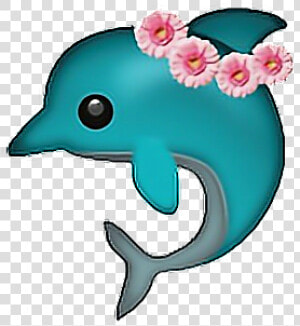  png  edit  freetoedit  tumblr  overlay  emoji  delfin   Дельфин Смайлик  Transparent Png