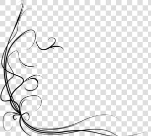 Brush Png By Heybieber14   Borda Arabesco Preto Png  Transparent Png