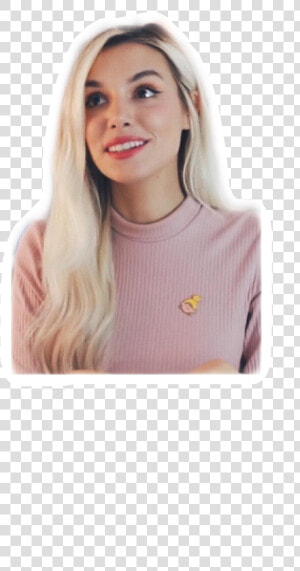  marziapie  marzia  marziabisognin  pewdiepie  creative   Blond  HD Png Download