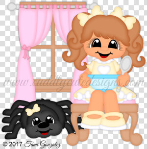 Little Miss Muffet Clipart  HD Png Download