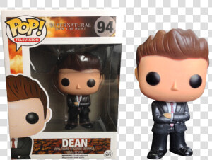 Exclusive Supernatural Fbi Dean Winchester Funko Pop   Funko Pop Supernatural 94  HD Png Download