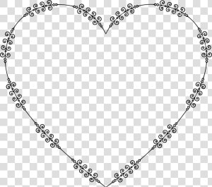 Flourish Heart Frame Small Clip Arts   Bareminerals Absolute Indulgence Blush  HD Png Download