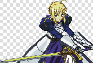 Saber Vector Transparent   Fate Stay Night Saber Png  Png Download