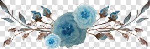 Ftestickers Watercolor Flowers Flowerswag Blue   Watercolor Blue Flowers Png  Transparent Png