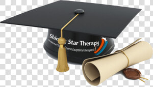 Shining Star University   Graduation Cap And Diploma  HD Png Download