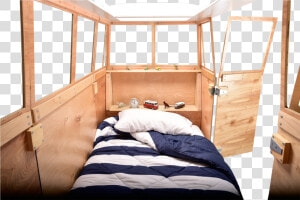 Transparent Bunk Bed Clipart   Cozy Bed Png  Png Download