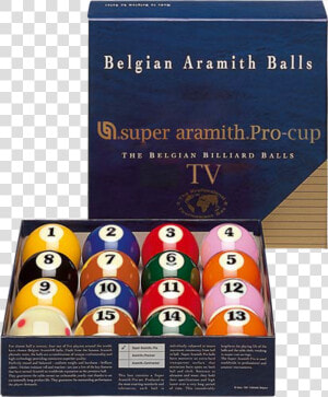 Aramith Tv Pro Pool Ball   Super Aramith Pro Cup Tv  HD Png Download