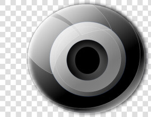 Cctv Camera Lens Vector Clip Art   Cctv Camera Lens Vector  HD Png Download