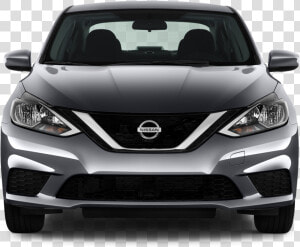 2016 Nissan Sentra S Cvt Sedan Front View   2017 Nissan Sentra Front  HD Png Download