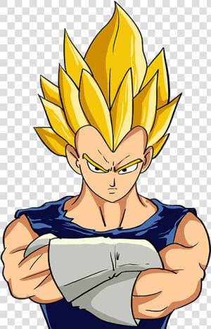 How To Draw Vegeta From Dragon Ball   Dragon Ball Z Vegeta Drawing  HD Png Download