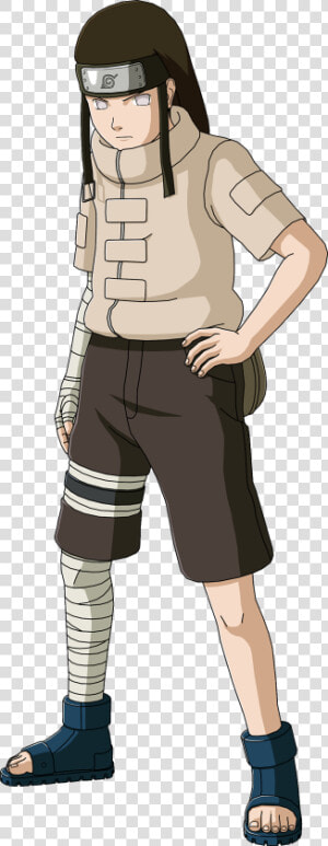 Sasuke Uchiha Shippuden Full Body   Neji Hyuga Full Body  HD Png Download