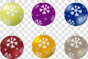 Ball Ornament Cartoon Decoration Ornaments Christmas   Christmas Ball Vector Free  HD Png Download