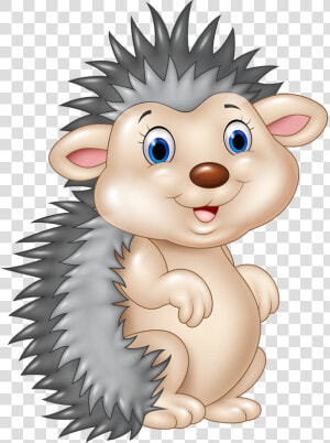 Cartoon hedgehog clip Character animal Figure whiskers   Детские Картинки Животных  HD Png Download