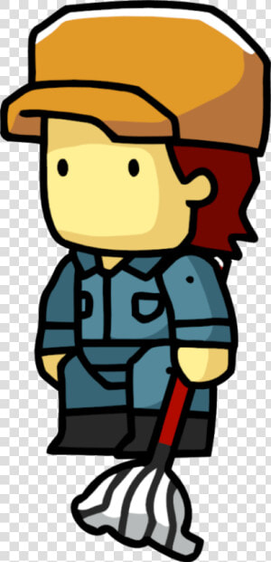 Janitor Scribblenauts Wiki Fandom   Janitor Scribblenauts  HD Png Download