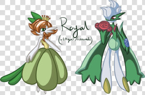 Mega Gardevoir And Mega Gallade Variations   Pokemon Gallade Gardevoir Art  HD Png Download