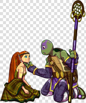 Apriltello Kappa Shinobi Meets A Pict Elf   Tmnt 2012 Kappa  HD Png Download