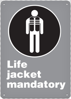 Safety Sign No Lifejacket  HD Png Download