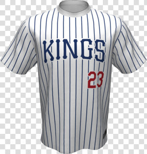 Tomball Kings Pinstripe Baseball Jersey  Front  For   Baseball Uniform  HD Png Download