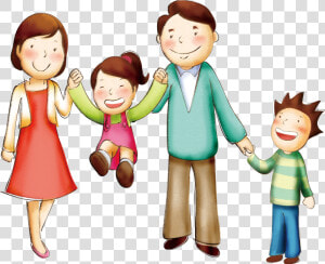 Clip Art Holding Hands Graphic   15 De Mayo Día Internacional De La Familia  HD Png Download