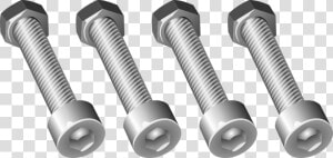 Screws Clipart Gray   Clipart Bolts  HD Png Download