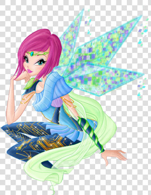 Winx Club Tecna Png   Png Download   Tecna Winx Club Bloomix  Transparent Png