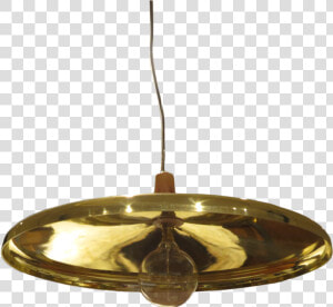 Wide Brass Pendant Light   Png Download  Transparent Png