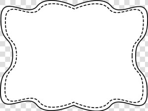 Collection Of 14 Free Squiggly Clipart Fancy Square   Frames Cute Black And White Png  Transparent Png